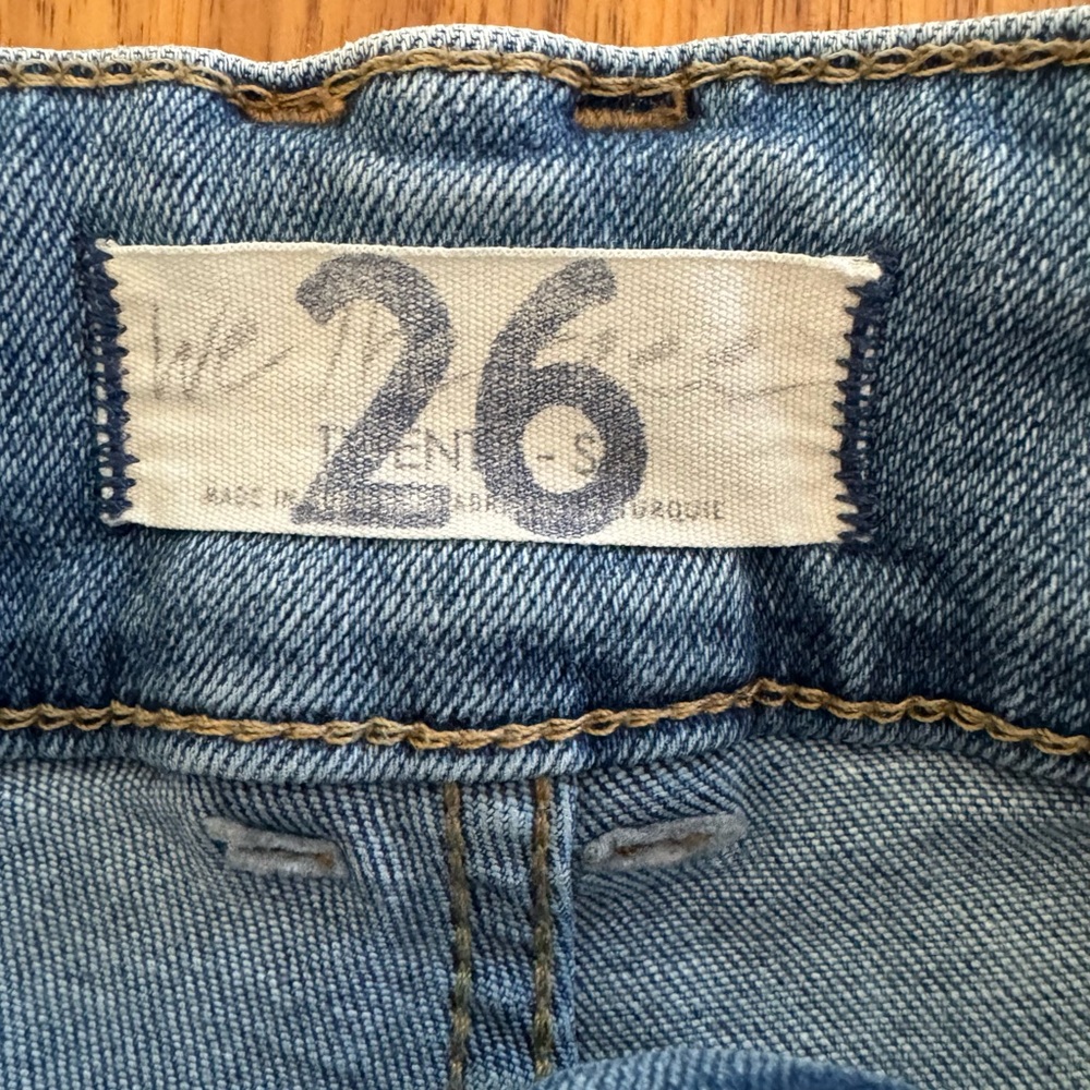Free People We the Free Shayla Skinny Flare Jeans size 26 - Picture 12 of 15